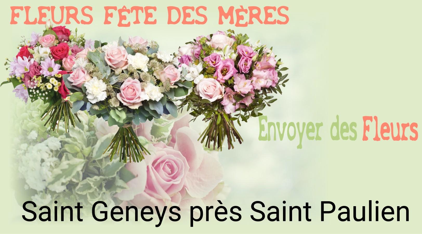 Bouquet de Fête des Mères livré à Saint-Geneys-près-Saint-Paulien